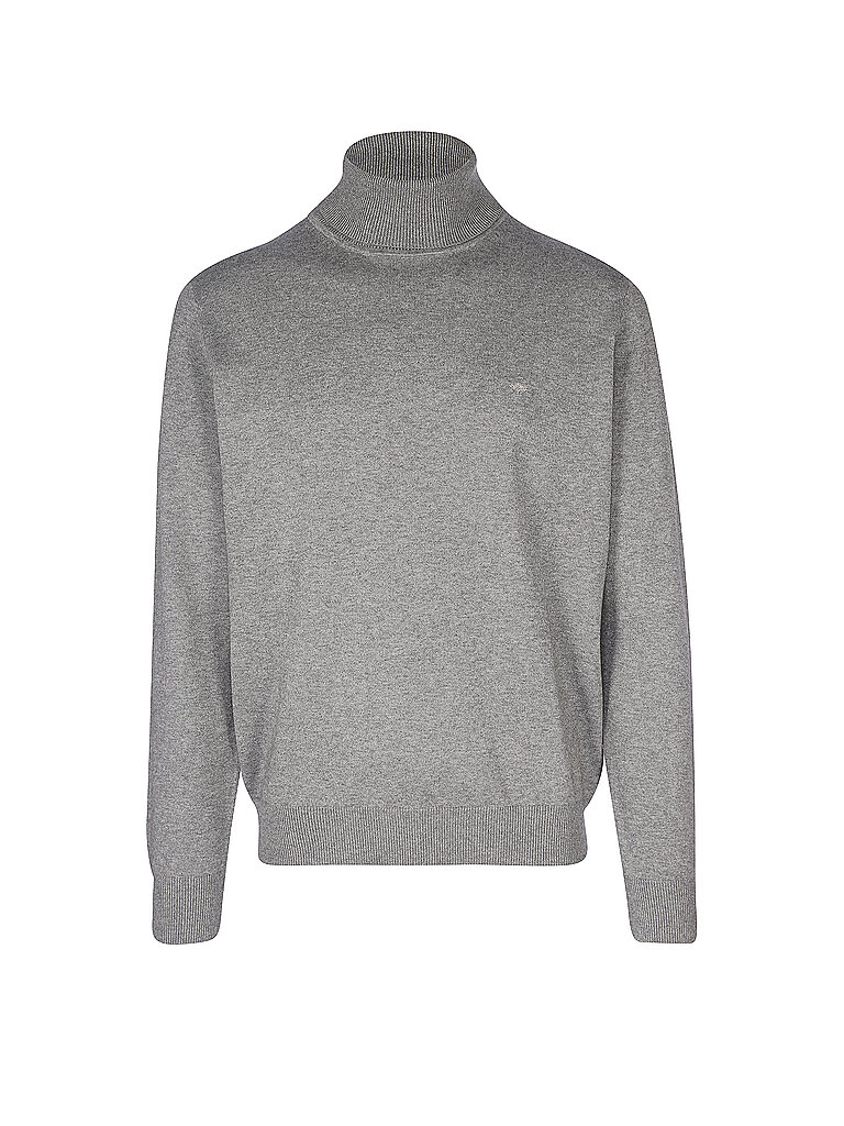 FYNCH HATTON Rollkragenpullover grau | XXXL